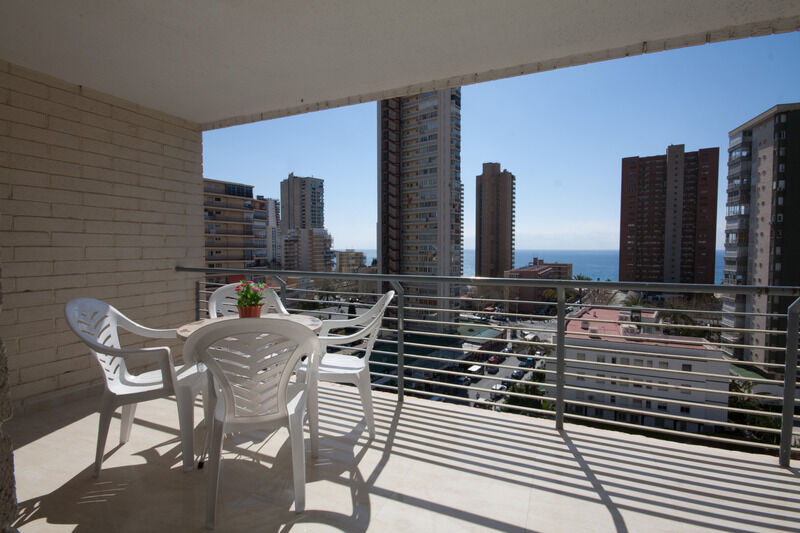 Apartamentos Niza Бенидорм Экстерьер фото